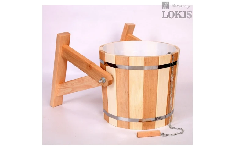 Обливное устройство Зебра Ольха-Липа 20 Л Пластиковая Вставка