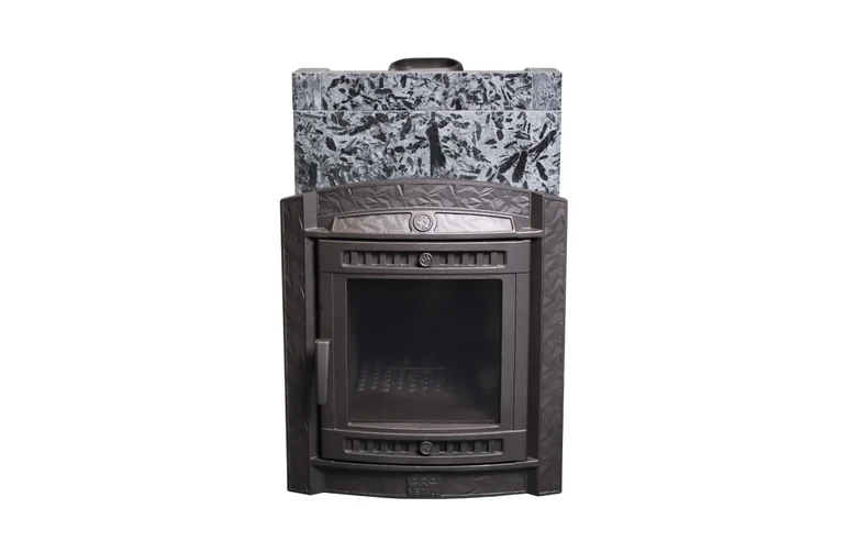 Печь банная "Атмосфера L" в облицовке "Пироксенит Элит"