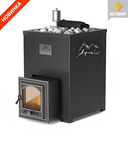 Кожух для печи Везувий Эверест INOX 15 «ГОРЫ» - 0min