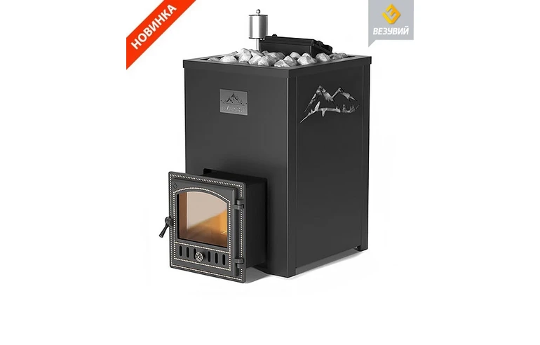Кожух для печи Везувий Эверест INOX 20 &laquo;ГОРЫ&raquo;