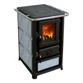 Печь-камин MBS OLYMP PLUS S (с камнем) - 0min