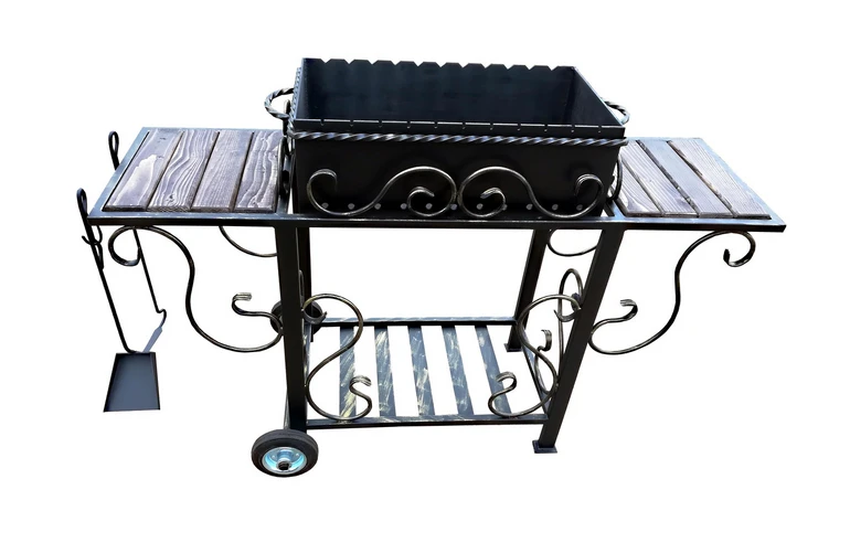 Кованый мангал НОРТ-КЛАССИК, сталь 5 мм