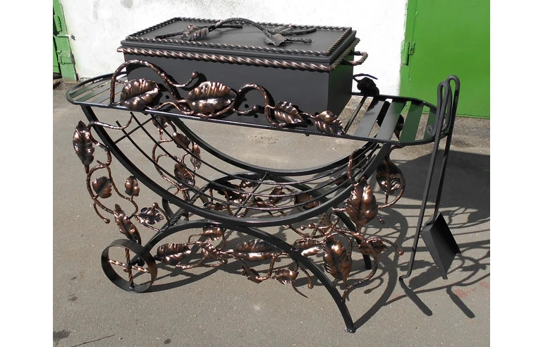 Кованый мангал АЛИЙ, сталь 5 мм