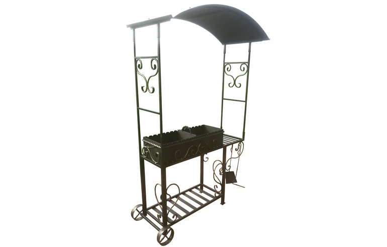 Кованый мангал НОРТ-РУФ, сталь 5 мм