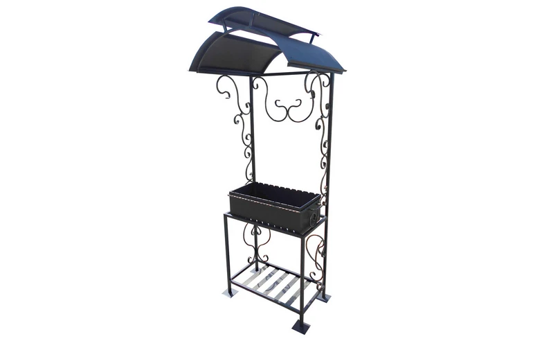 Кованый мангал НОРТ-АТТИК, сталь 5 мм