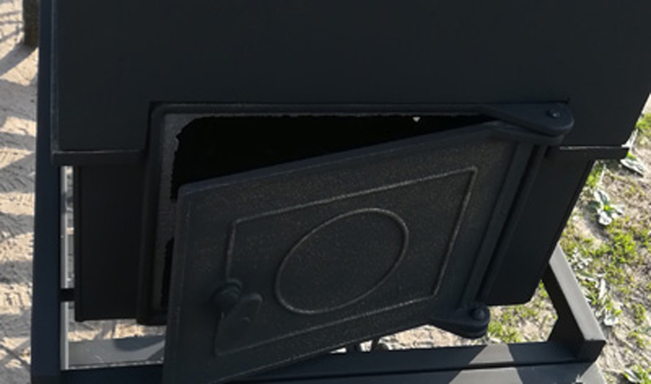 Мангал-Барбекю-Гриль очаг с крышей ДОМАШНИЙ ПОВАР 4 В 1 - 2min