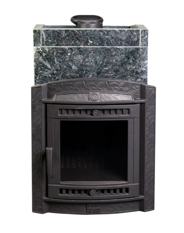 Печь банная "Атмосфера L" в облицовке "Пироксенит" - 0min