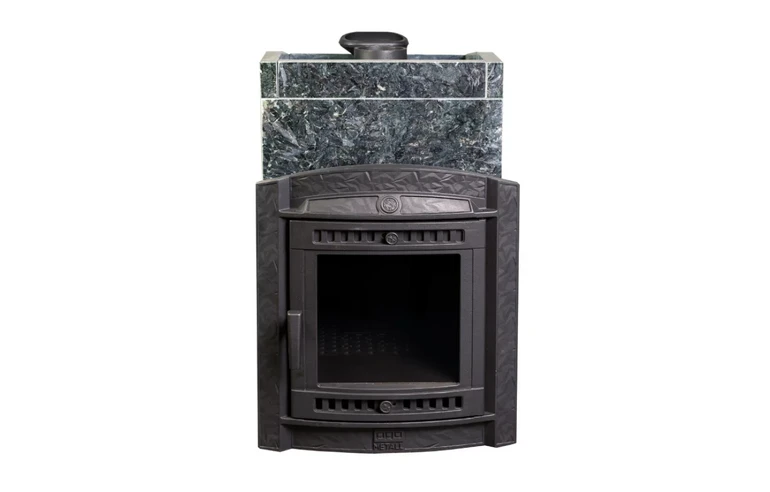 Печь банная "Атмосфера L" в облицовке "Пироксенит"