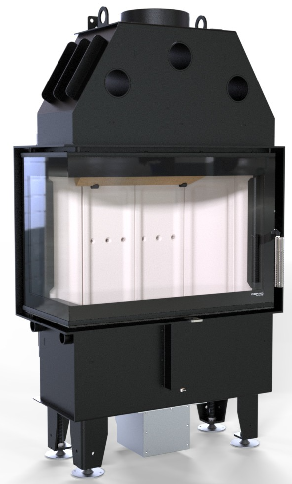 Каминная топка Defro Home Intra SM BL SLIM - 0min