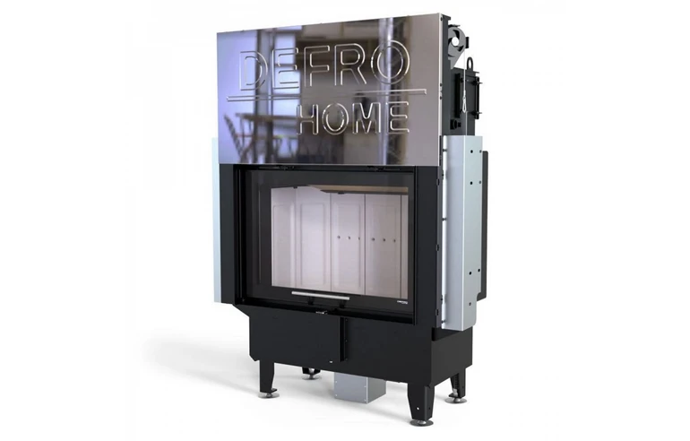 Каминная топка DEFRO HOME Navi ME G с водяным контуром и подъемом стекла вверх