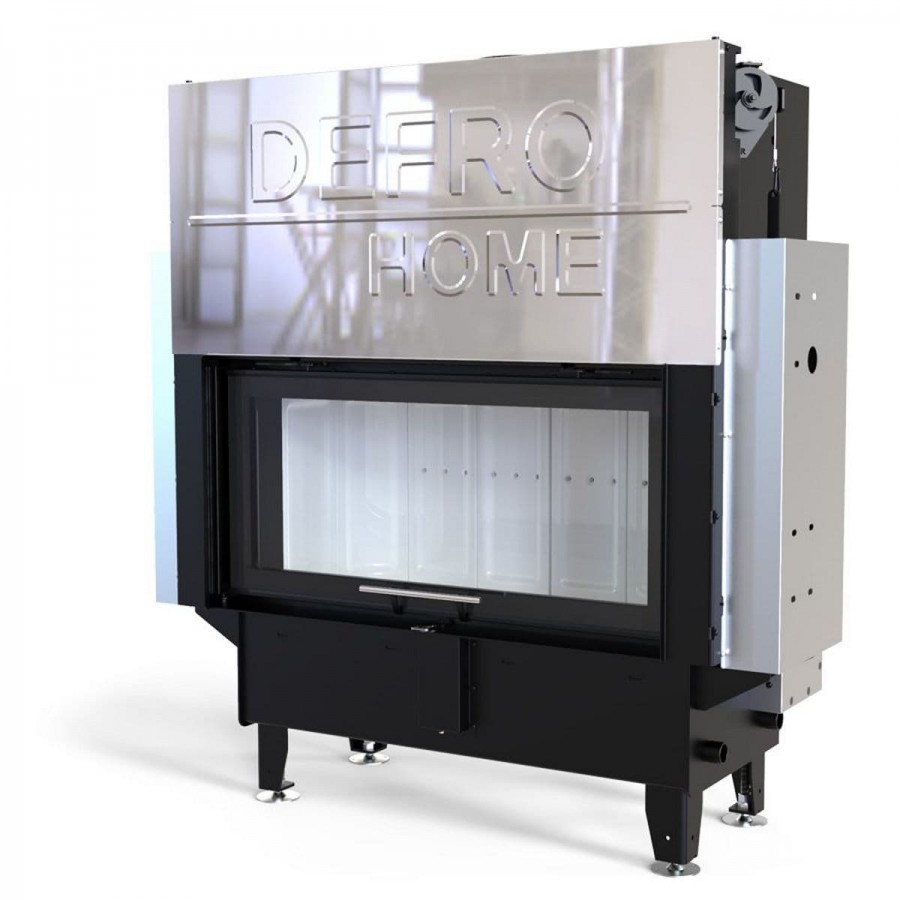 Каминная топка DEFRO HOME RIVA LA G SHORT с водным контуром и подъемом стекла вверх - 0min