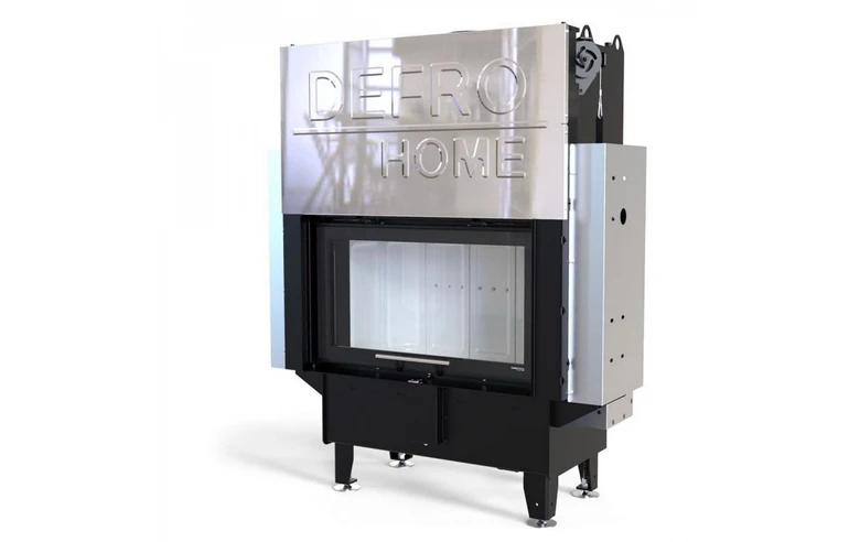 Каминная топка Каминная топка DEFRO HOME RIVA ME G SHORT с водным контуром и подъемом стекла вверх