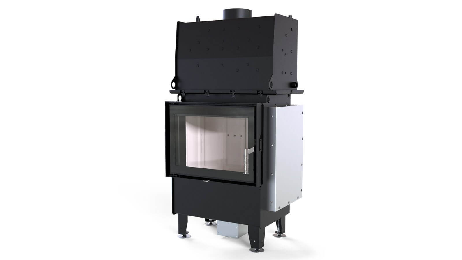 Каминная топка DEFRO HOME RIVA SM SHORT с водным контуром - 0min