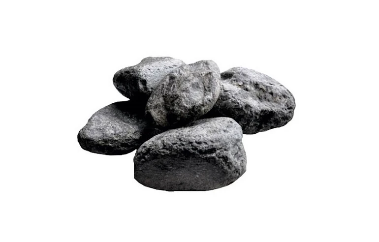 Камни для бани Базальт Обвалованный мелкий, 20 кг