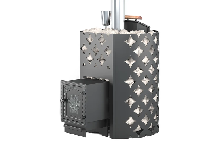 Печь для бани ЭТНА 24 (ДТ-4) Закрытая каменка