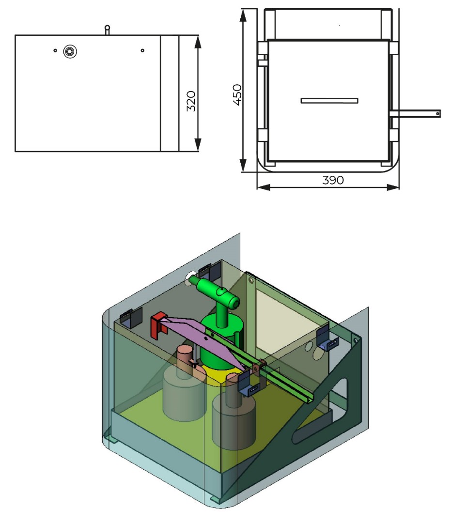Обливное устройство EVEREST BLACK 15л - 4min
