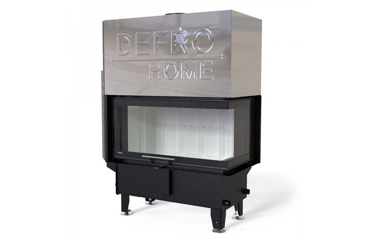 Каминная топка DEFRO HOME RIVA ME BP G SHORT с водным контуром и подъемом стекла вверх
