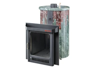 Печь для бани Ферингер Малютка ПФ «Змеевик + Россо Леванте»