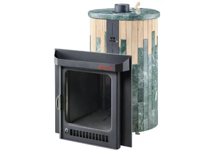 Печь для бани Ферингер Малютка ПФ «Змеевик + Окаменевшее дерево»