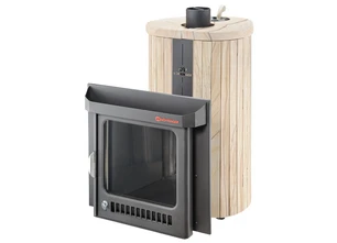 Печь для бани Ферингер Малютка ПФ «Окаменевшее дерево» цельный