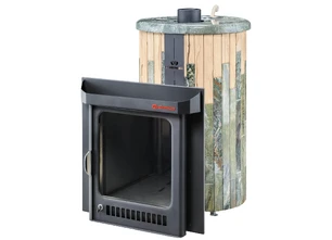 Печь для бани Ферингер Малютка ПФ «Жадеит + Окаменевшее дерево»