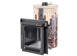 Печь для бани Ферингер Малютка ПФ «Россо Леванте + Окаменевшее дерево»