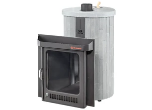 Печь для бани Ферингер Малютка ПФ «Серый Велюр» наборный