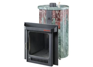 Печь для бани Ферингер Оптима ПФ «Змеевик + Россо Леванте»