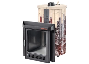 Печь для бани Ферингер Оптима ПФ «Россо Леванте + Окаменевшее дерево»