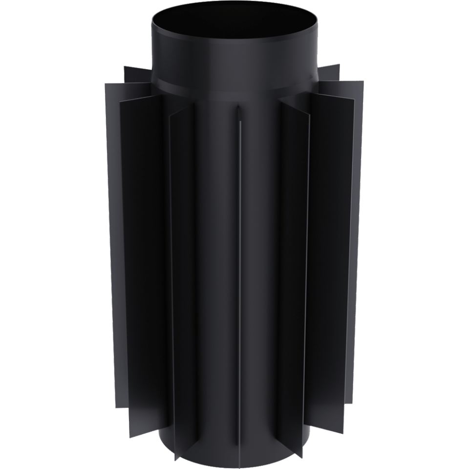 Труба-радиатор черная 1м Darco - 0