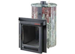 Печь для бани Ферингер Оптима ПФ «Жадеит + Россо Леванте»