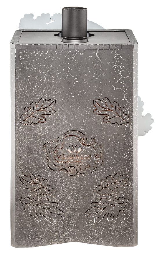 Печь для бани Ферингер Квадра ПФ в кожухе Дуб - 2min