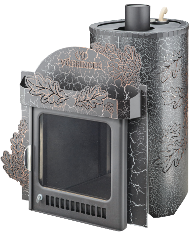 Печь для бани Ферингер Малютка ПФ в кожухе Дуб - 0min