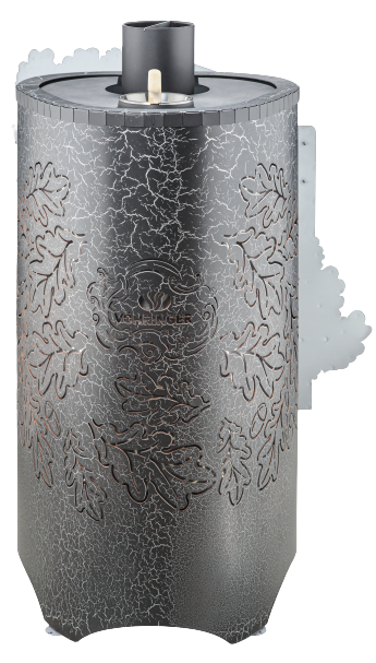 Печь для бани Ферингер Малютка ПФ в кожухе Дуб - 3min