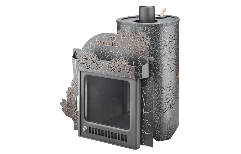 Печь для бани Ферингер Малютка ПФ в кожухе Дуб