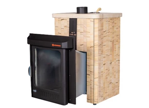 Печь для бани Ферингер Квадра ПФ «Окаменевшее дерево» наборный