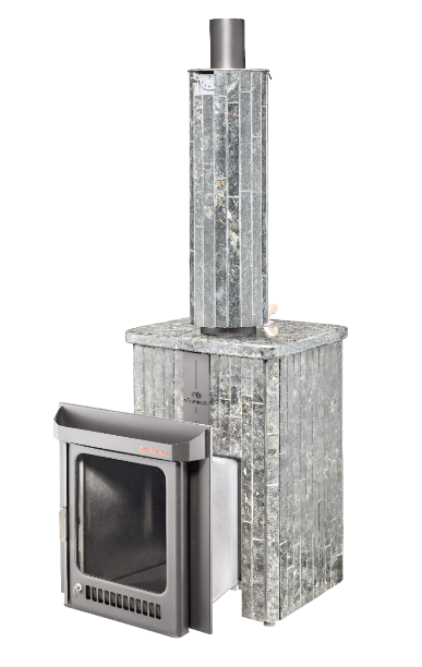 Печь для бани Ферингер Квадра ПФ «Пироксенит» наборный - 5min