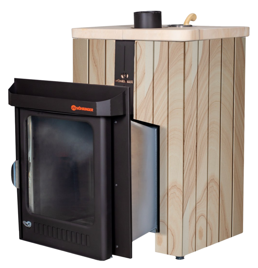 Печь для бани Ферингер Квадра ПФ «Окаменевшее дерево» перенесенный рисунок - 0min