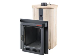 Печь для бани Ферингер Макси ПФ «Окаменевшее дерево» наборный