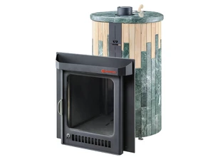 Печь для бани Ферингер Макси ПФ «Змеевик + Окаменевшее дерево»