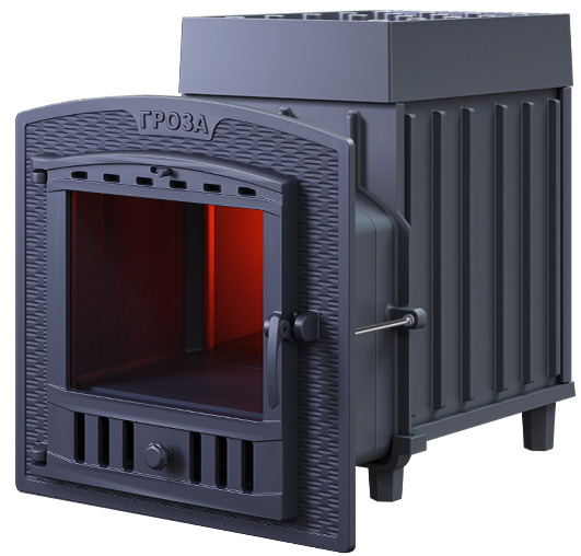 Чугунная печь для бани Гроза 24 (П2) - 0min