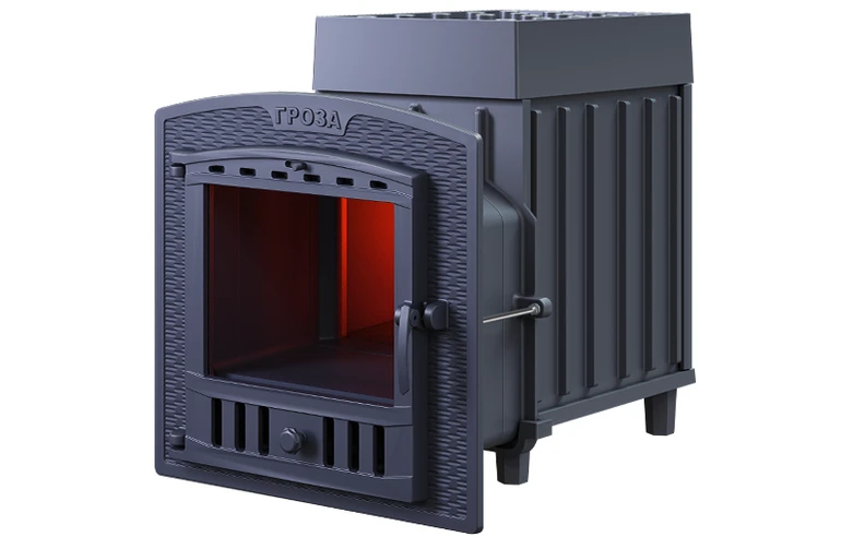 Чугунная печь для бани Гроза 24 (П2)