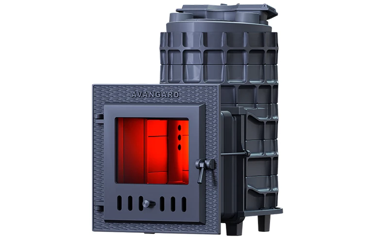 Чугунная печь для бани AVANGARD ЗК 25 (М)