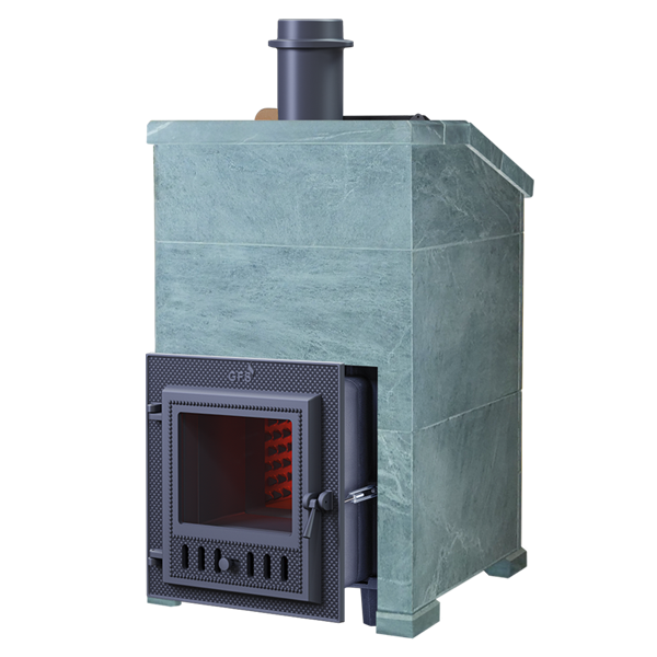 Печь для бани комплект GFS ЗК 40(М) Президент 1120/50 Талькохлорит - 0min