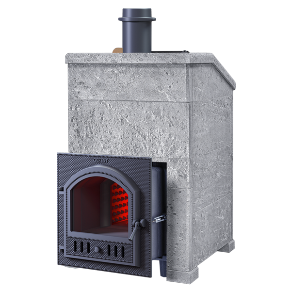 Печь для бани комплект GFS ЗК 40(П) Президент 1140/60 Талькомагнезит - 0min