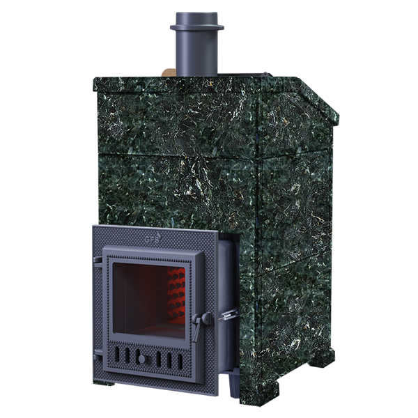 Печь для бани комплект GFS ЗК 45(М) Президент 1140/40 Серпентинит - 0min