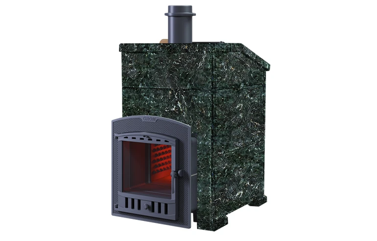 Печь для бани комплект Grom 30(П2) Президент 1000/40 Серпентинит