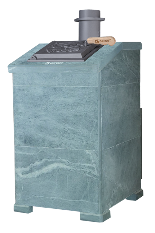Печь для бани комплект Grom 50(П2) Президент 1200/50 Талькохлорит - 3min