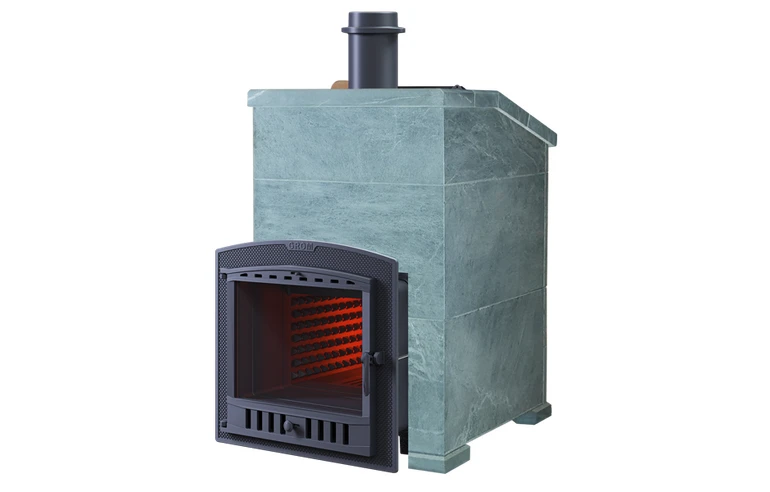 Печь для бани комплект Grom 50(П2) Президент 1200/50 Талькохлорит
