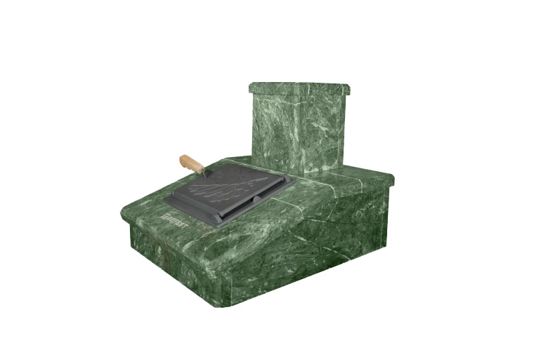 Змеевик, высота 290 мм